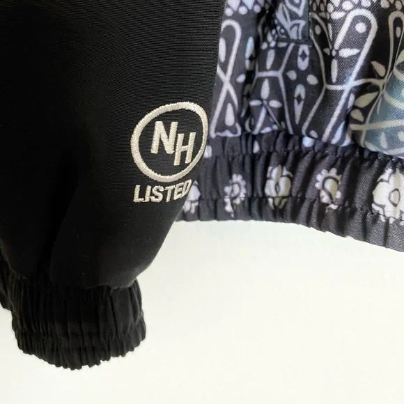Neighborhood Jacket Bandana Oversized Japan Designer Chopped Track Black Mens - Picture 10 of 15